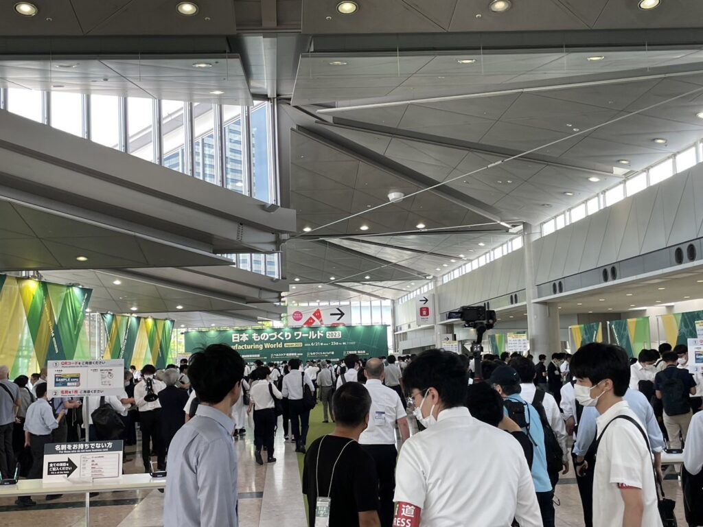 展示会の様子