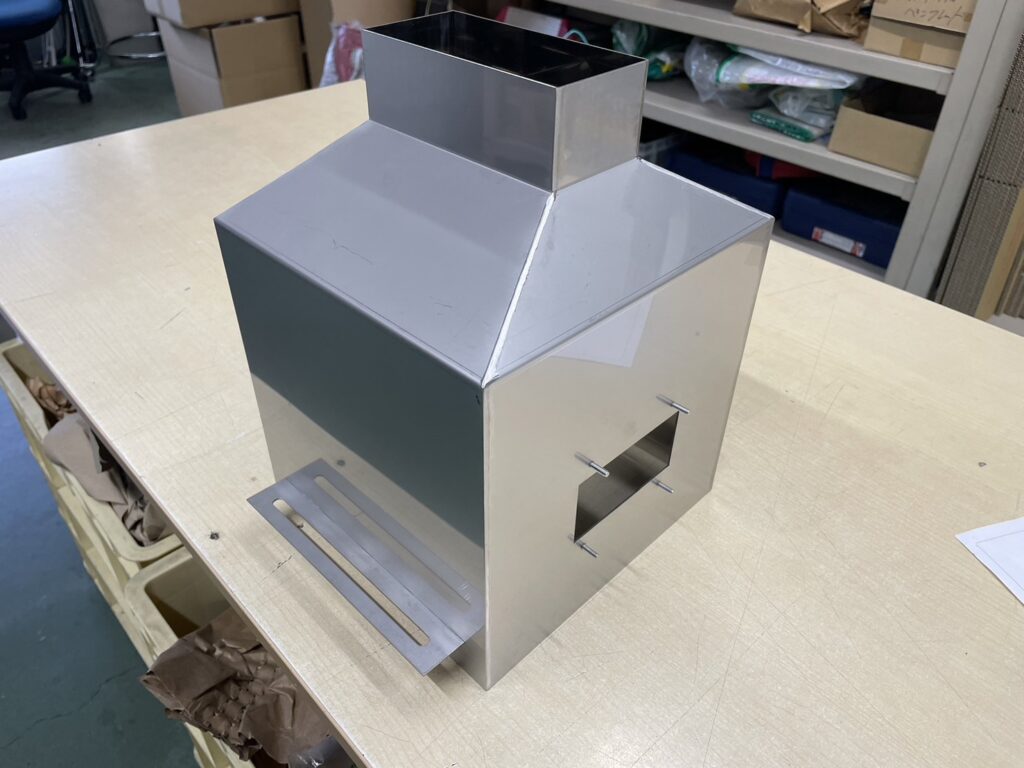 板金溶接の試作品