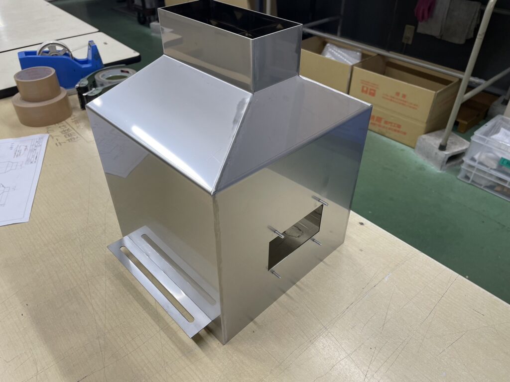板金溶接の試作品