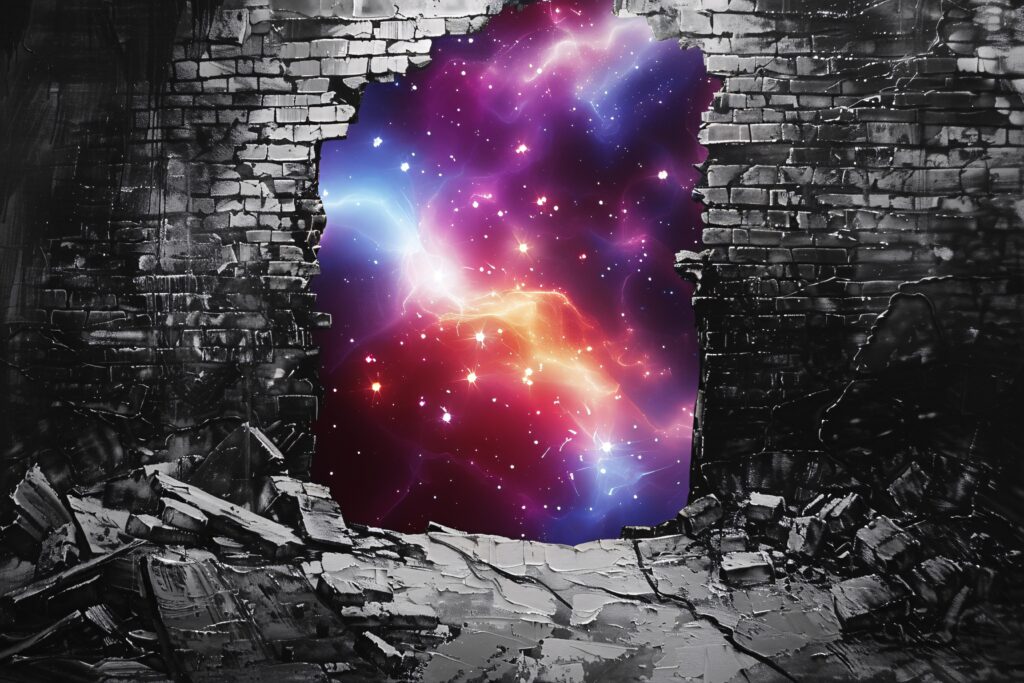 崩壊のイメージ