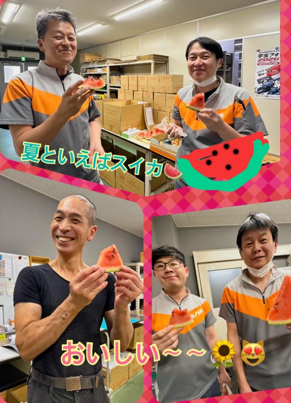 夏と言えばスイカ！